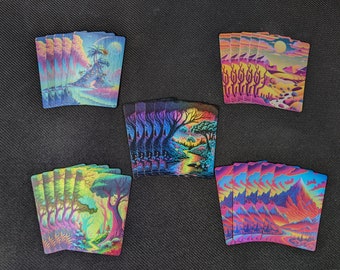 Textless Basic Lands (folie) - Magic Proxy's - Full Art Proxy's