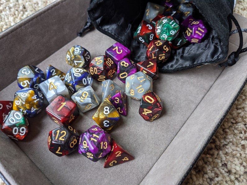 Dnd Dice Set Blended Polyhedral Lot Dungeons And Dragons D D Dice 5 Polyhedral Dice Sets Ttrpg Dice Toys Games Role Playing Games Dnd Dice Set Blended Polyhedral Lot Dungeons And Dragons D D Dice 5 Polyhedral Dice Sets Ttrpg Dice Toys Games Role Playing Games