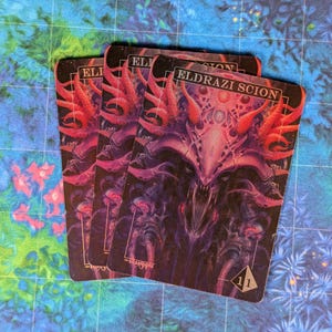 Eldrazi Scion Foil Tokens - Magic Proxies - Full Art Proxy - 3 Card Pack