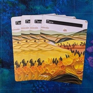 Basic Lands - Magic Proxies - Full Art Proxies - Paper Quilling Style ...