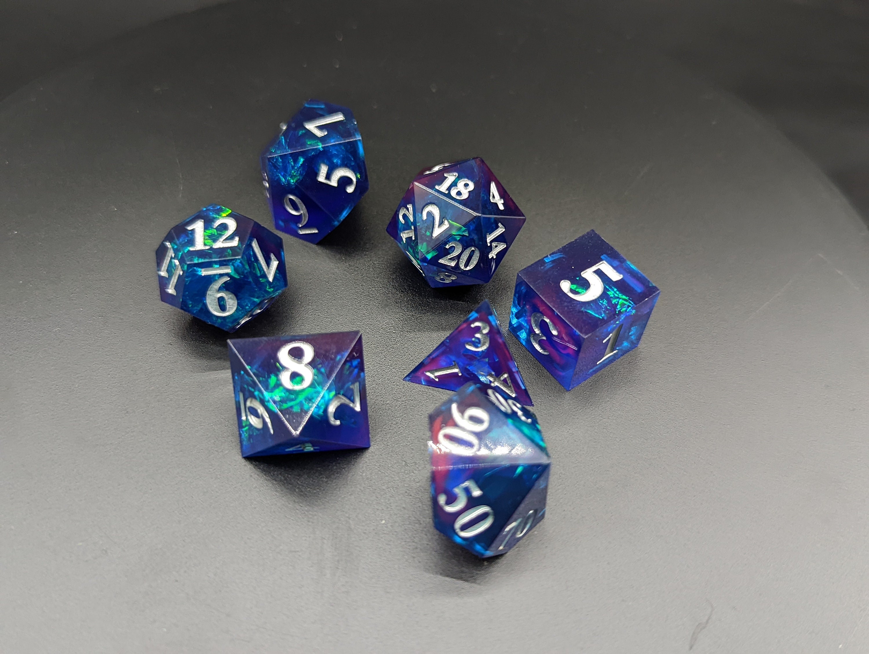 Dimension Door Sharp Edge Dice Dnd Dice Set Polyhedral Etsy