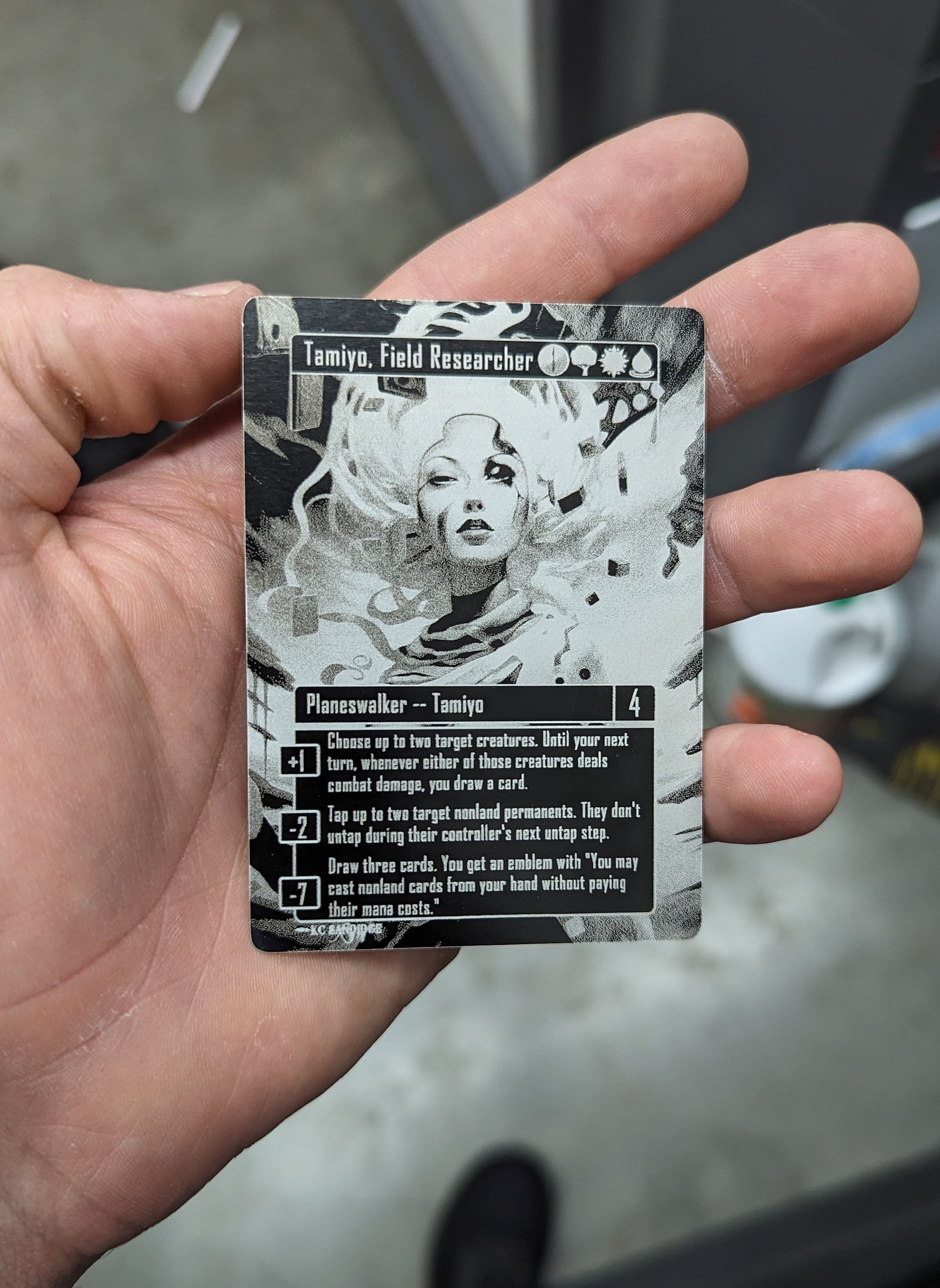 mtg card images for proxies MTG Proxy Card and Sticker set - (Desert)