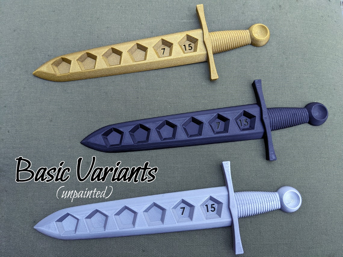 Battle Master Superiority Dice Tracker themed 5e Dungeons Etsy