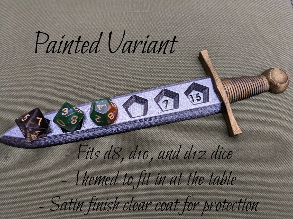 Battle Master Supremacy Dice Tracker Themed 5e Dungeons Etsy