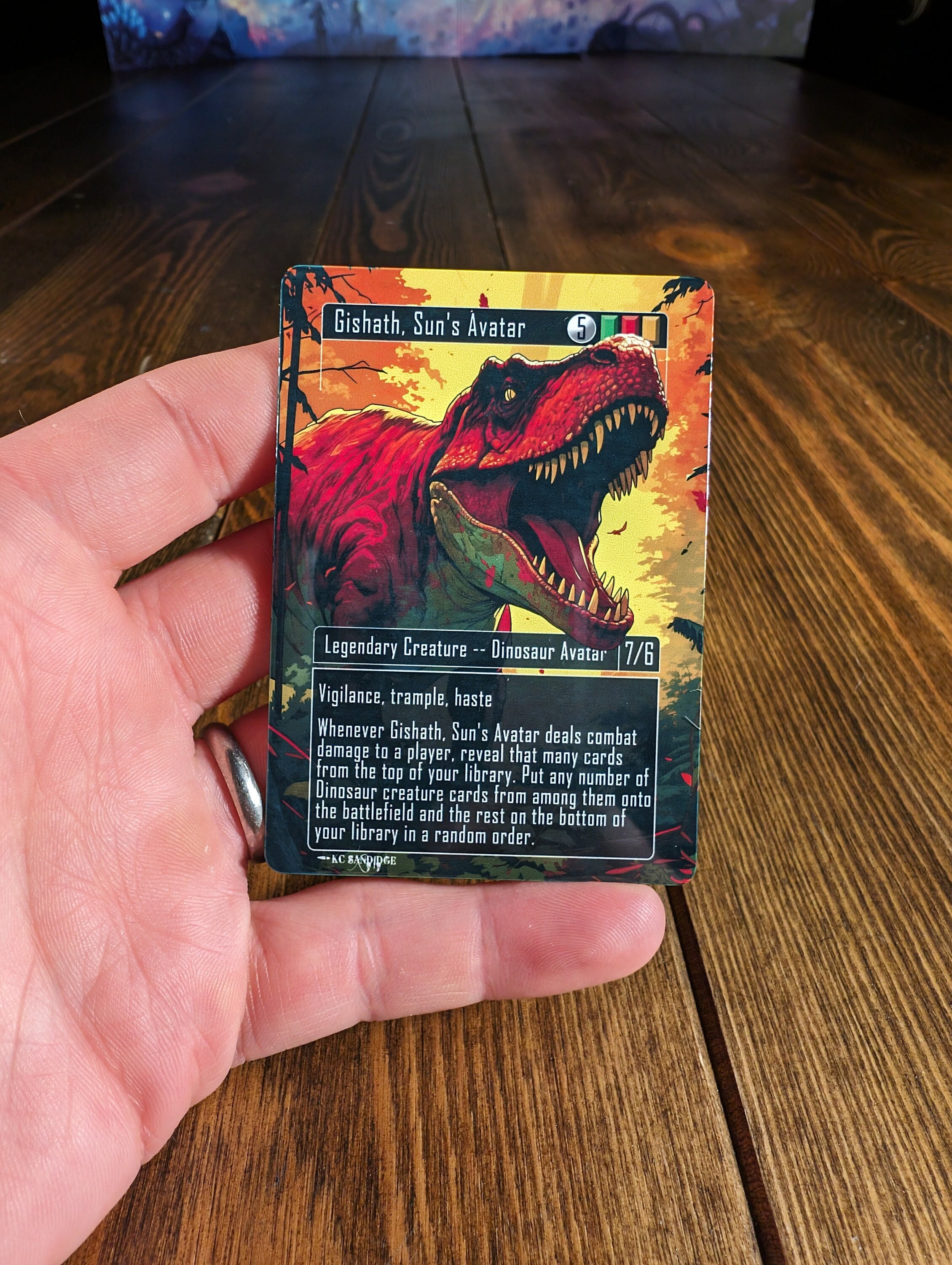 Full Color Metal Commander Proxies - 1.1mm Thick Metal Card - Full Art, Full Color Metal Proxy