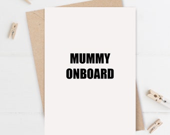 New mummy onboard card