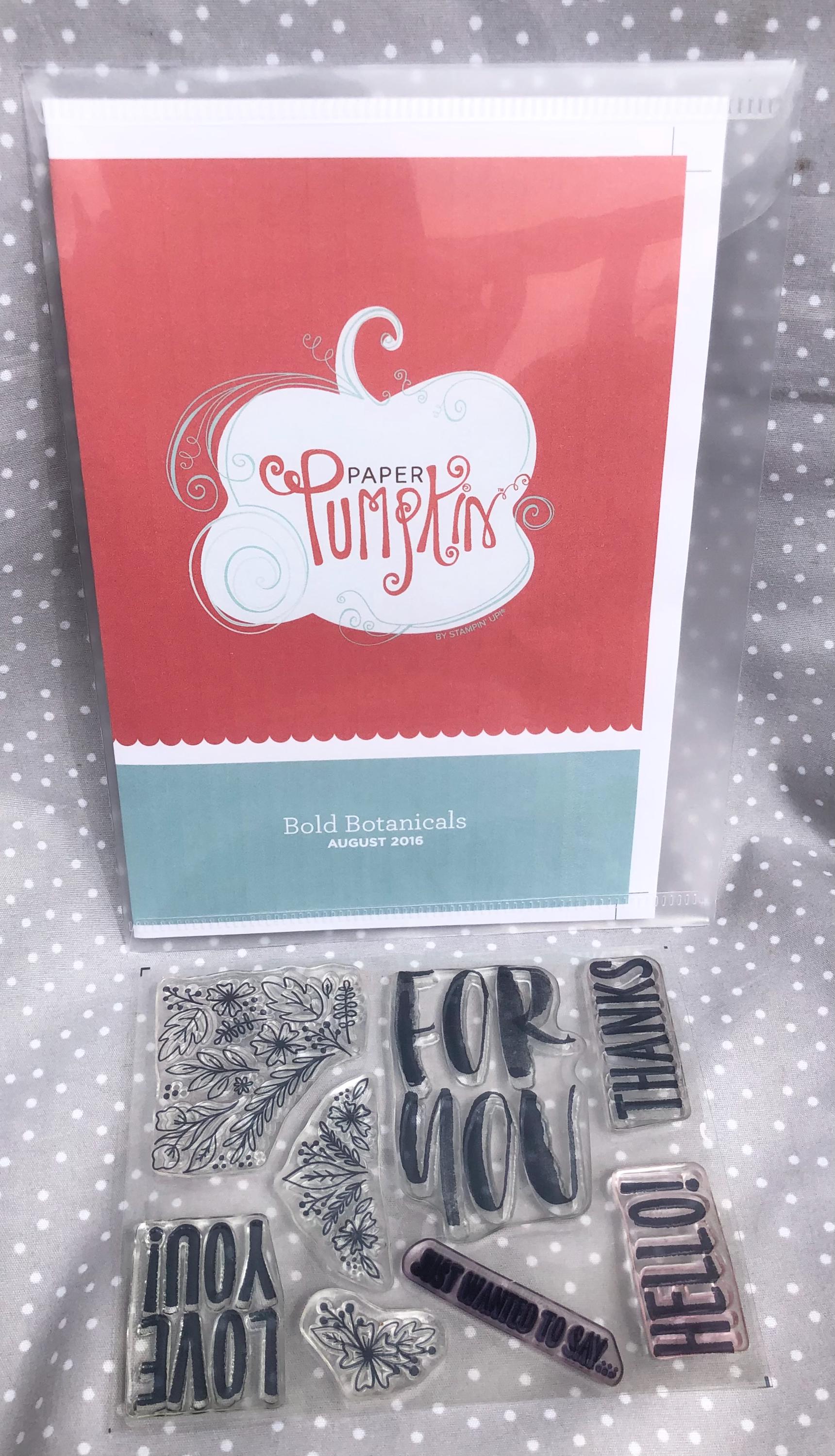 Paper Pumpkin Stamps ONLY, Stampin Up - Etsy
