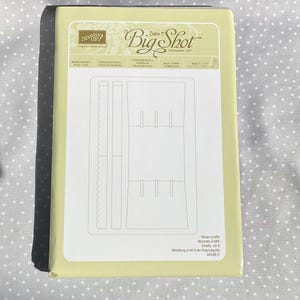 BRAND NEW Sizzix Big Shot-Berry Basket Bigz L Die- Retired Stampin Up!