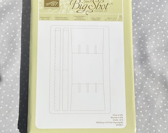 BRAND NEW Sizzix Big Shot-Berry Basket Bigz L Die- Retired Stampin Up!