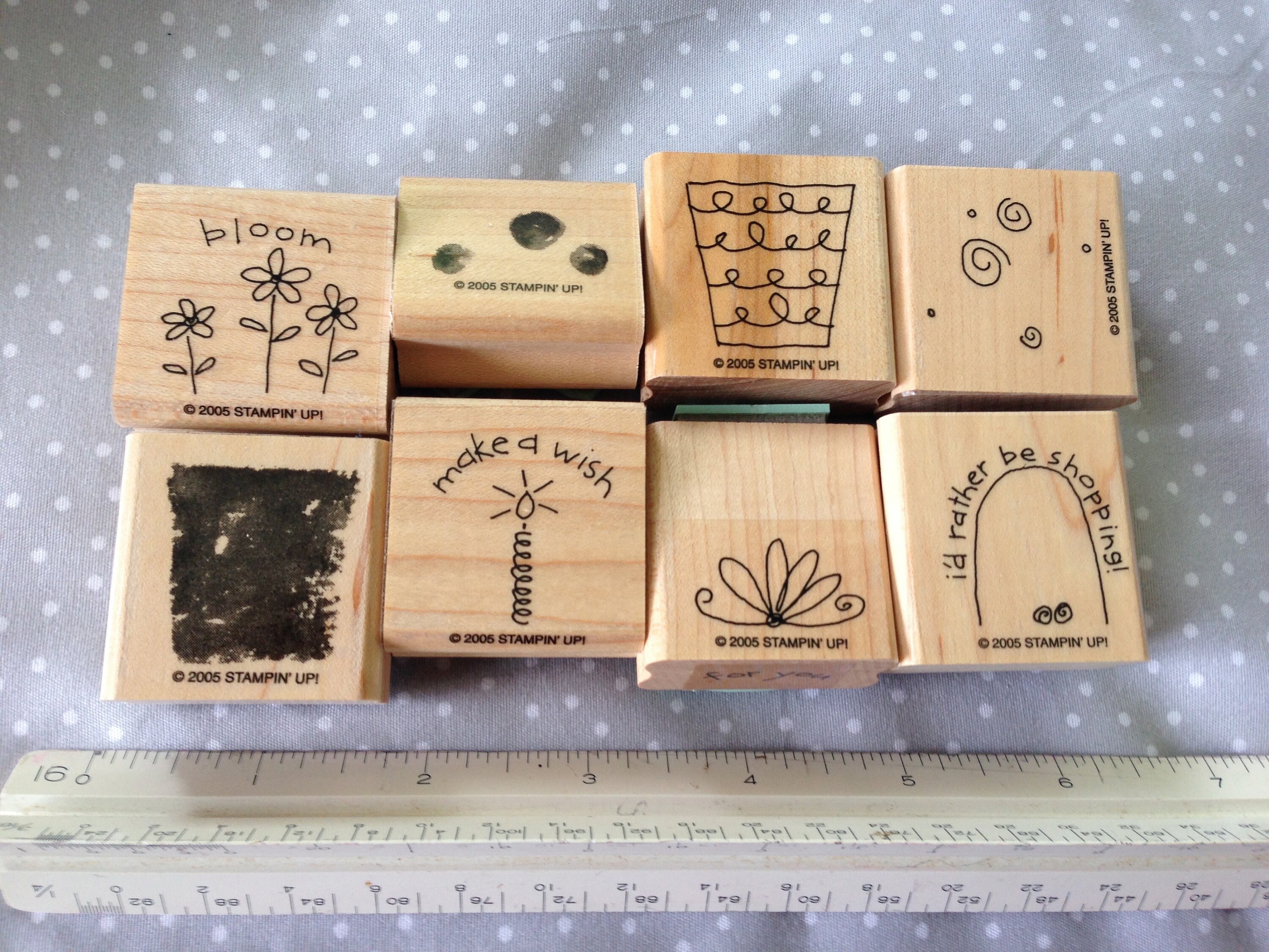 Retired Stampin Up Stamp set Fun Filled Etsy