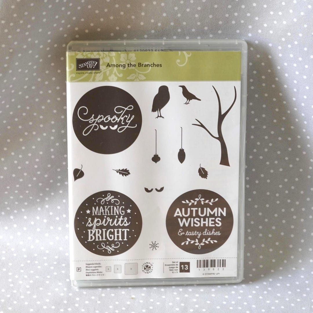 Among the Branches Stamp Set, Retired Stampin Up! Halloween Spooky Eyes ...