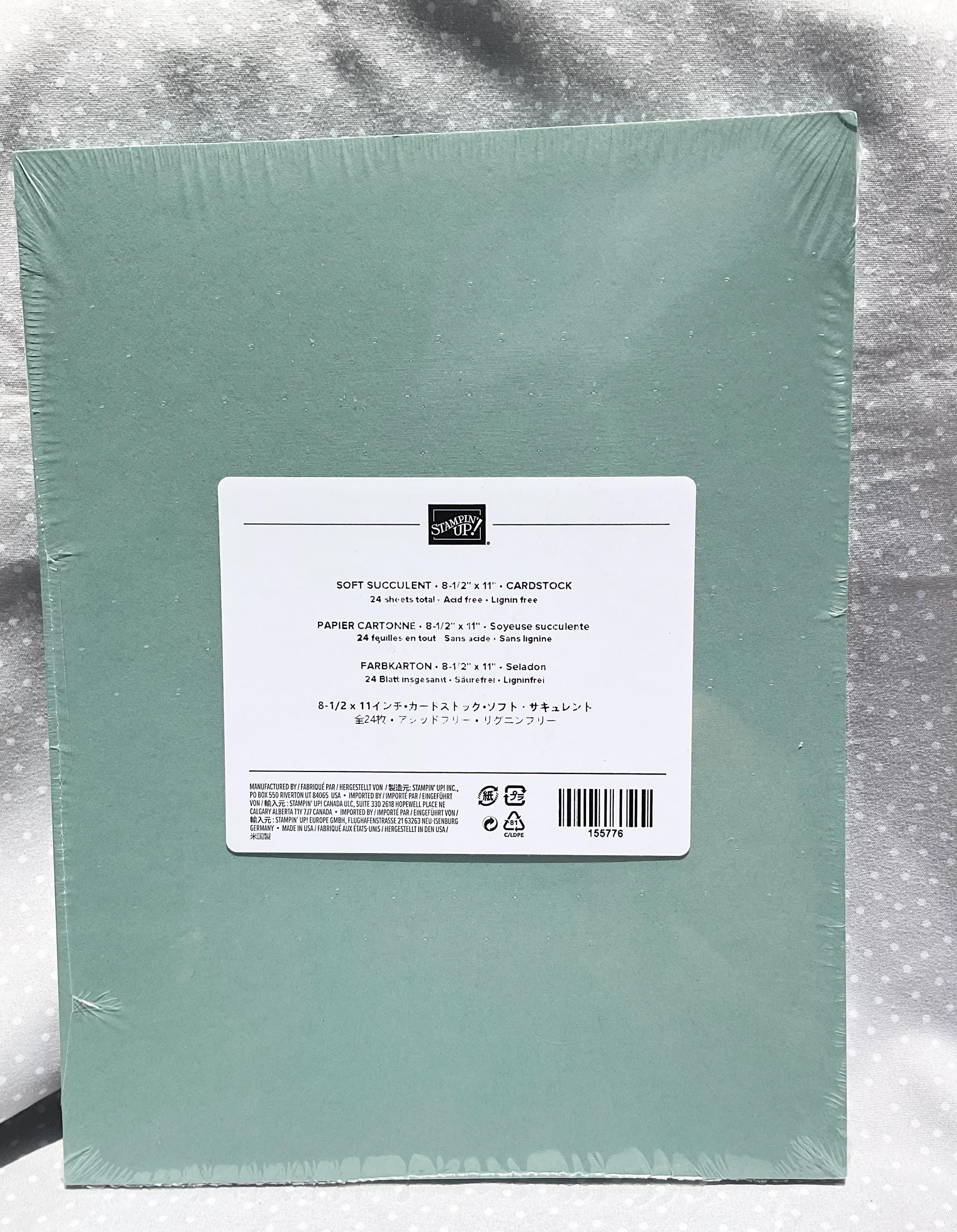 Stampin Up! Retired Vintage Card Stock (24 Count Pack) NEW - Etsy