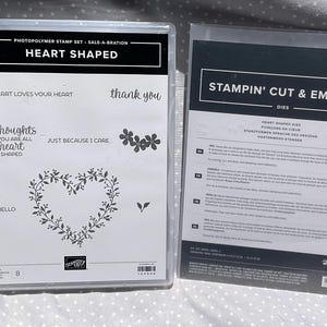 Stampin up Heart Stamp - Etsy