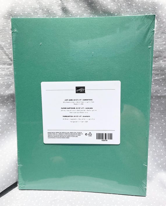 Stampin Up! Retired Vintage Card Stock (24 Count Pack) NEW - Etsy