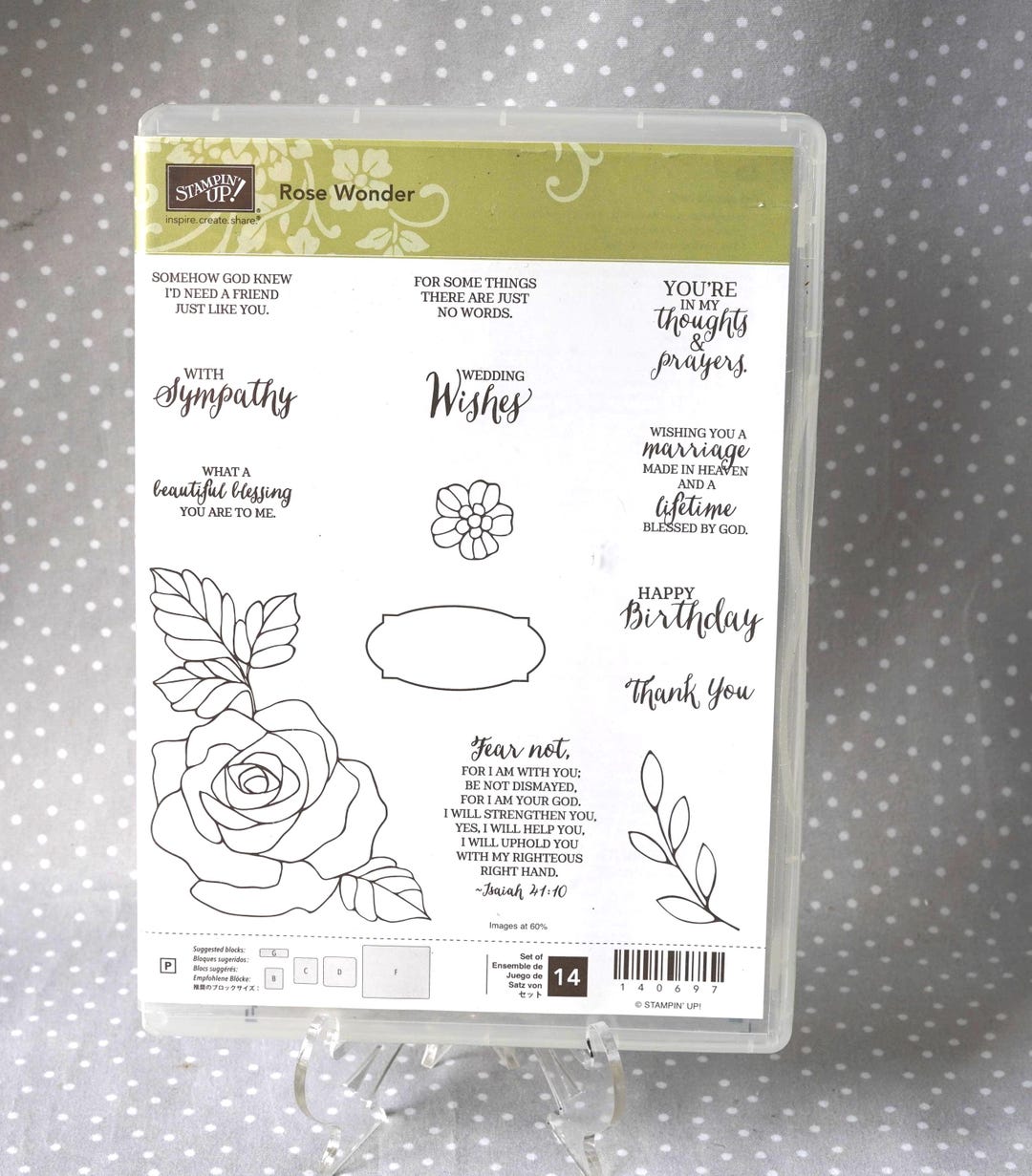 Rose Wonder Stamp Set, Retired Stampin Up! - Etsy
