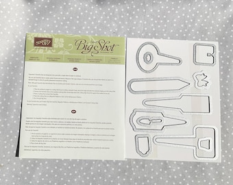 BRAND NEW Retired Stampin Up! Handpicked  Framelits Dies, Set of 11 dies, #137361