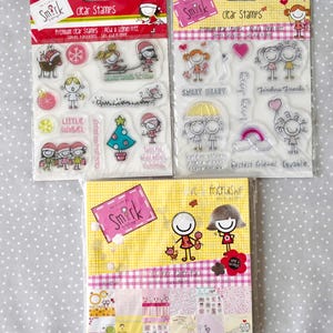 Say it with a Smirk BUNDLE, Christmas Decorations clear stamp, Love & Friendship clear stamp AND 6 x 6 Designer Paper Pack Foil and Glitter