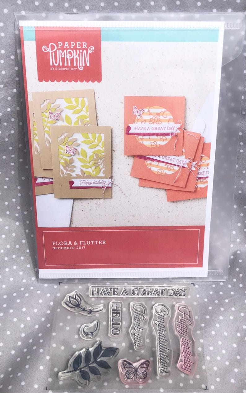 Paper Pumpkin Stamps ONLY, Stampin Up - Etsy