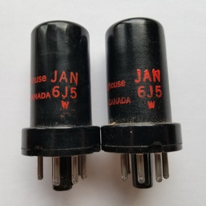 Westinghouse 6J5 (2 pcs)