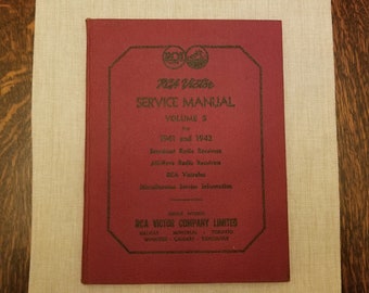 RCA Victor Service Manual Volume 3