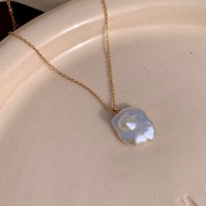 MARMELO / Eleanor's Freshwater Pearl Necklace / Elegant Necklace good for birthdays, mother's day / Gift box image 7