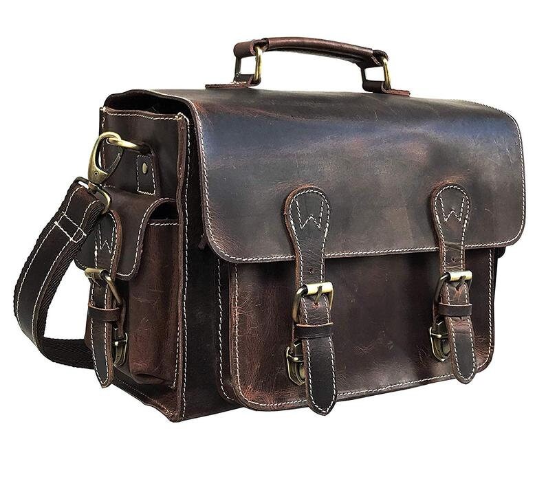 Leather DSLR Camera Bag Vintage Shoulder Bag Messenger Satchel - Etsy