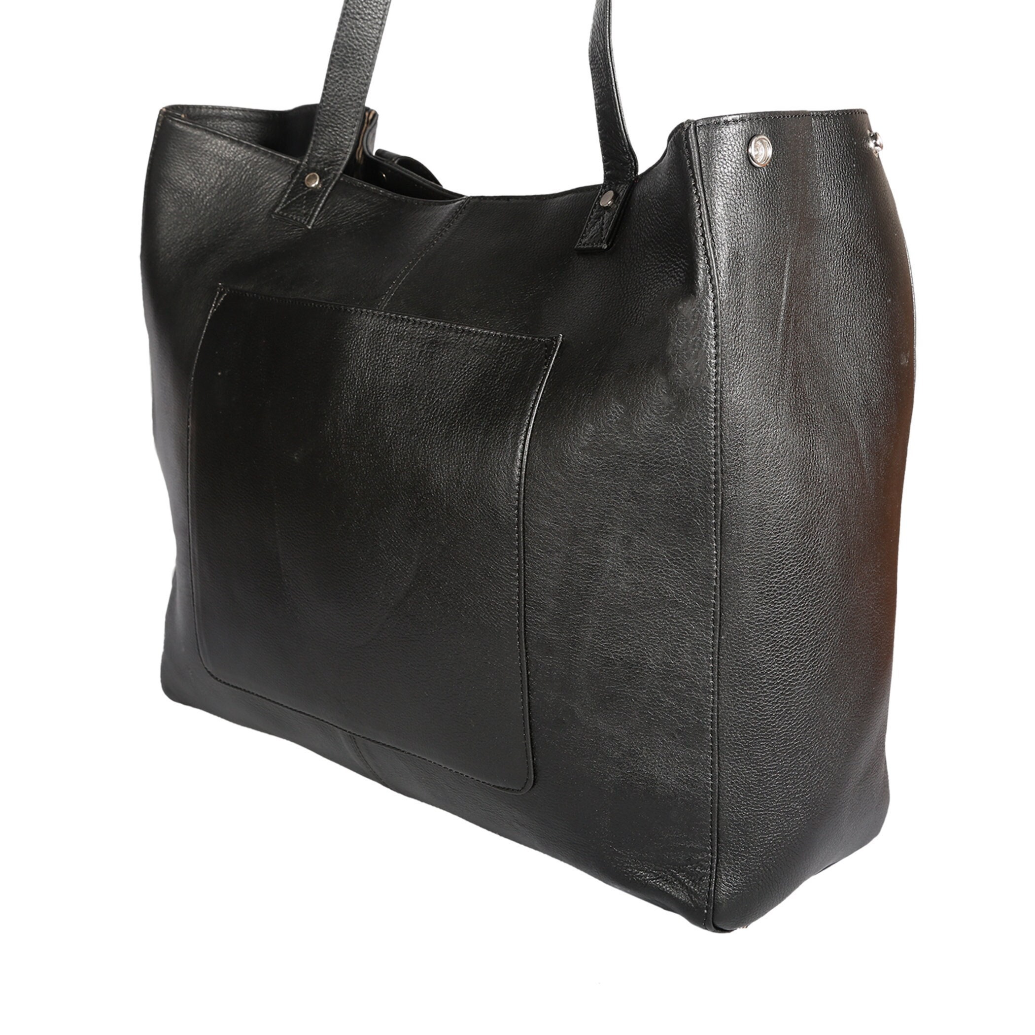 Extra large leather tote bags deals