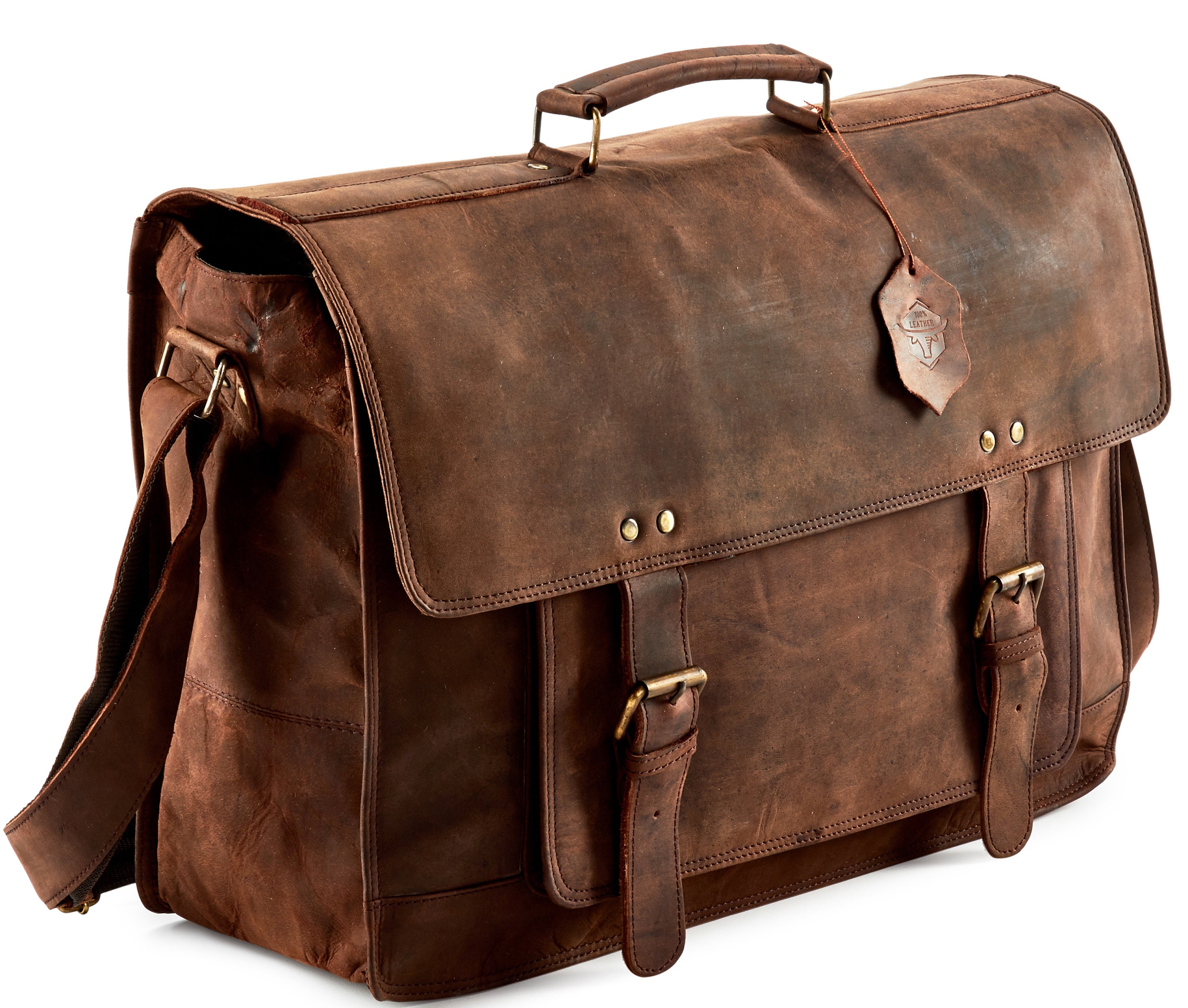 Mens Leather Messenger Bag Mens Leather Messenger Bag Etsy