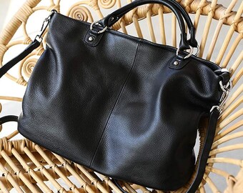 Black Leather Bag 