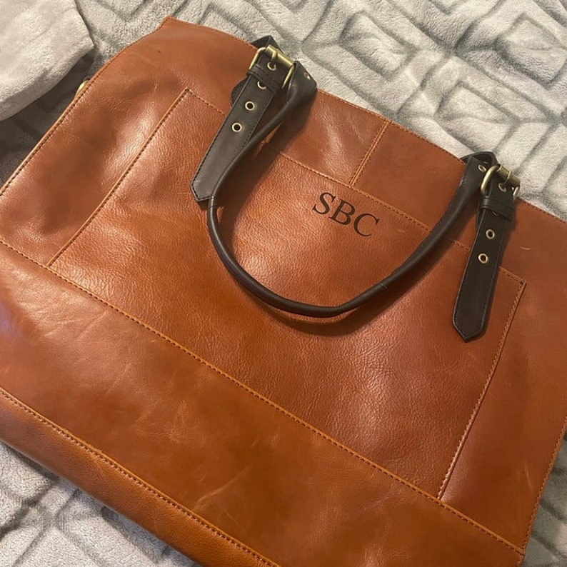 Women Leather Laptop Bag Womens Brown Leather Laptop Etsy