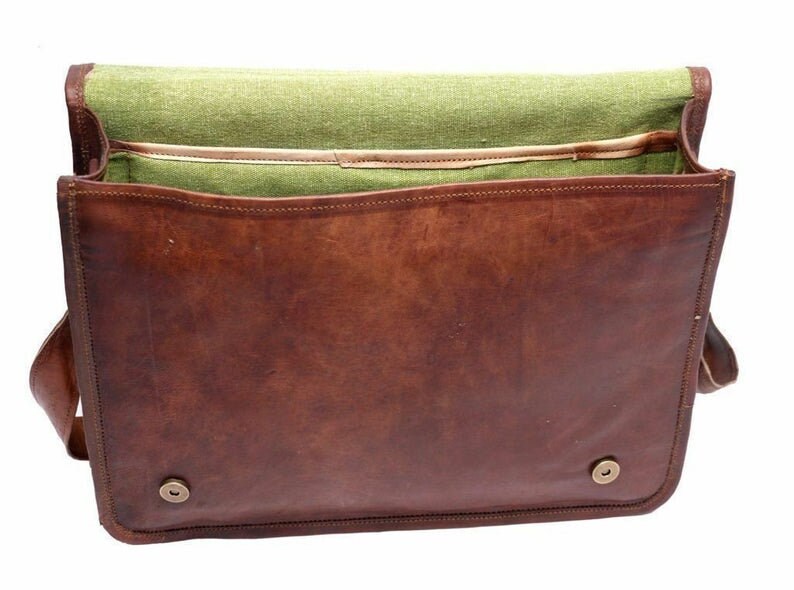 Kodiak Leather Messenger Bag Satchel Cyber Monday Sale Cyber Etsy