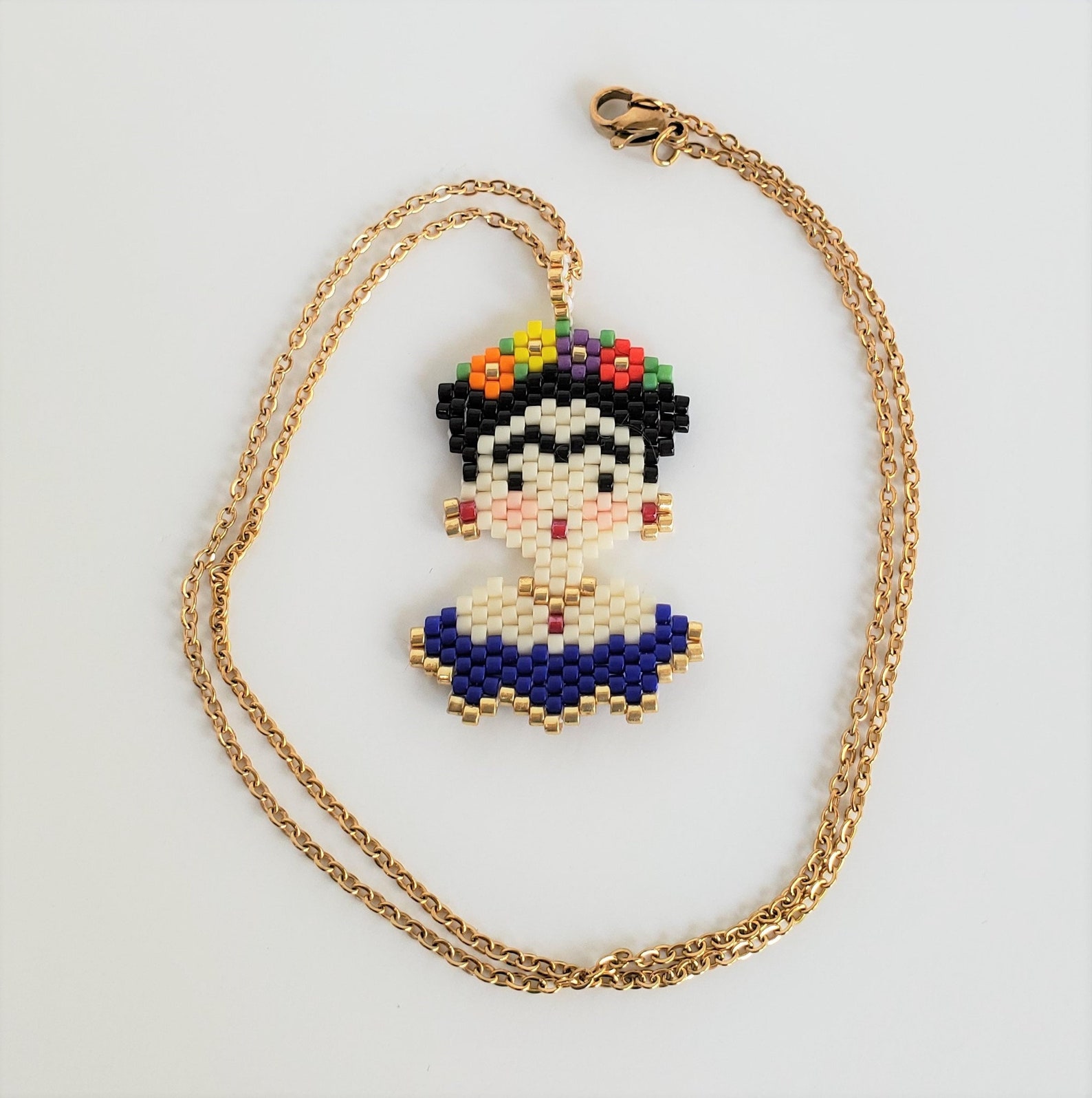 Mexican Necklace Handmade Jewelry Mexican Jewelry Artisanal Etsy