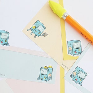 Handmade Gameboy Memo Pad: Mixed Pastel Designs