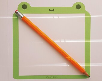 Handmade Frog Notepad - Small Paper Journal