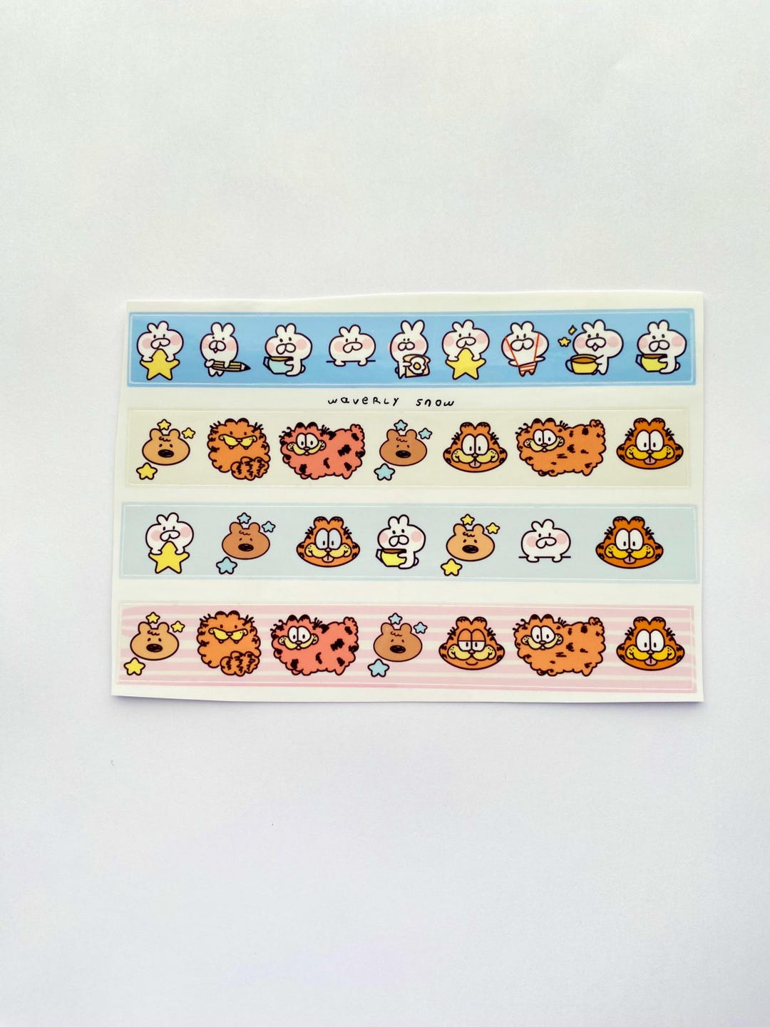 Handmade Character Stickers: Matte & Clear Vinyl - Etsy