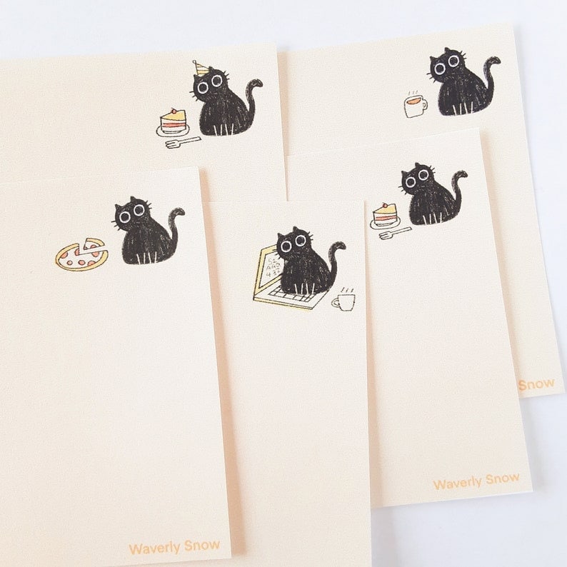 Other memo pad styles available at this shop.