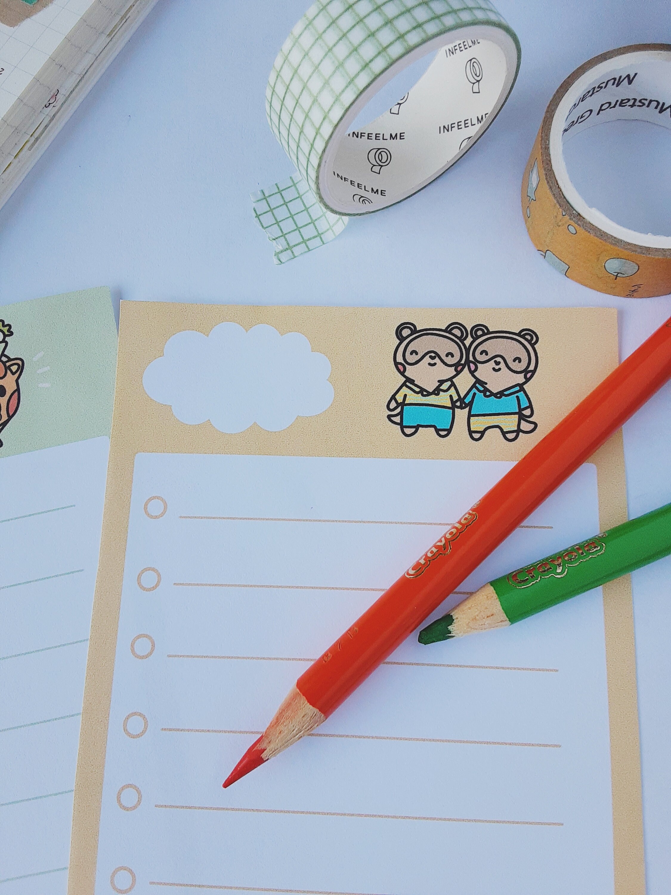 Cute Notepads/ Different Designs. Cute School Supplies. Cute Etsy UK