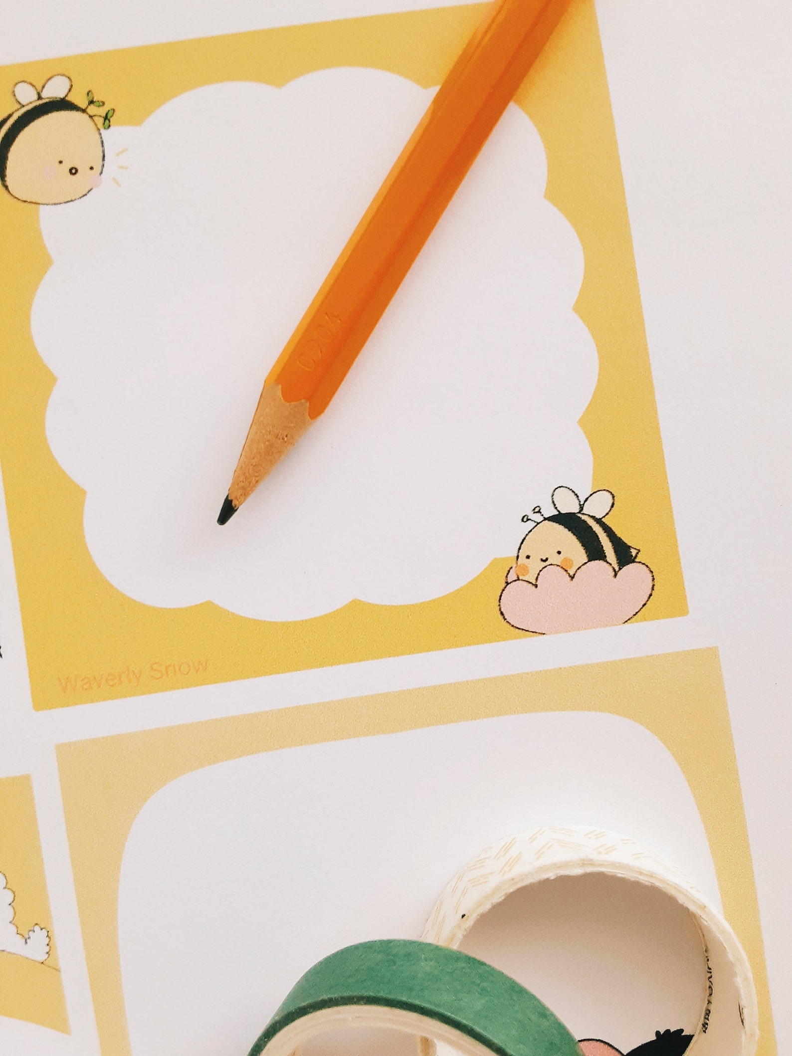 Handmade Bee Memo Pad, To-do-list Stationery - Etsy