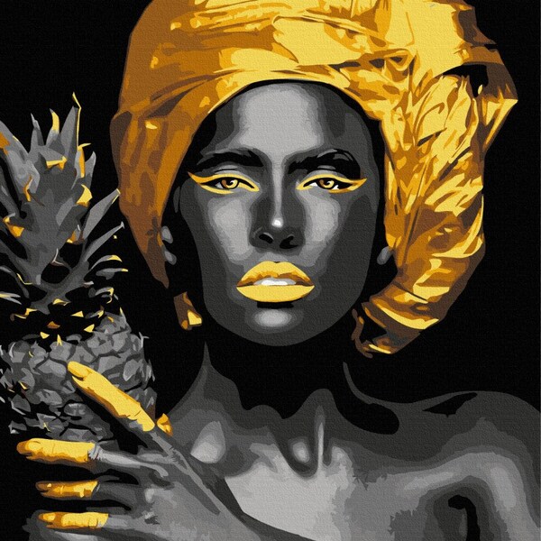 African American Paint by Numbers Etsy