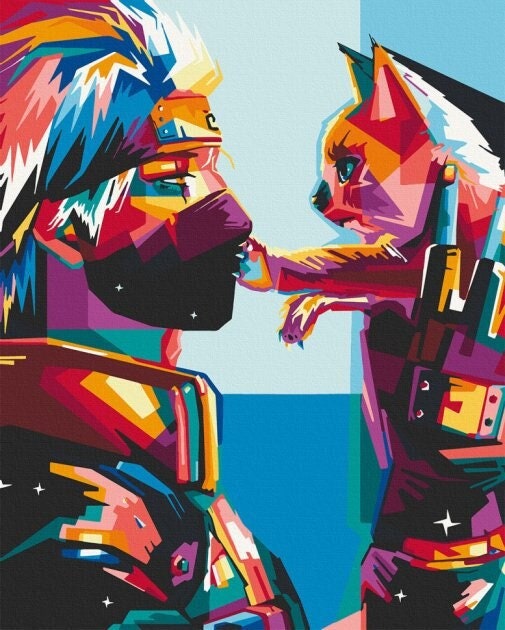 Paint by Number Anime Paint by Numbers Kits Anime Paint Kit Etsy