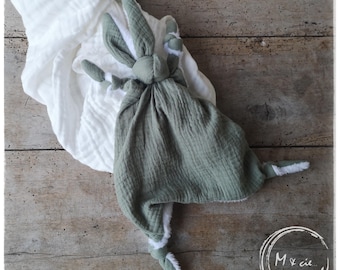 Filou, the soft cuddly rabbit / birth gift / baby birth / cuddly toy / rabbit cuddly toy / baby