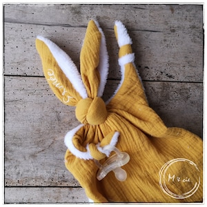 Filou, the soft cuddly rabbit / birth gift / baby birth / cuddly toy / rabbit cuddly toy / baby