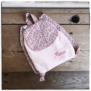 Sac à dos maternelle / crèche / nounou / école / anniversaire / Noël