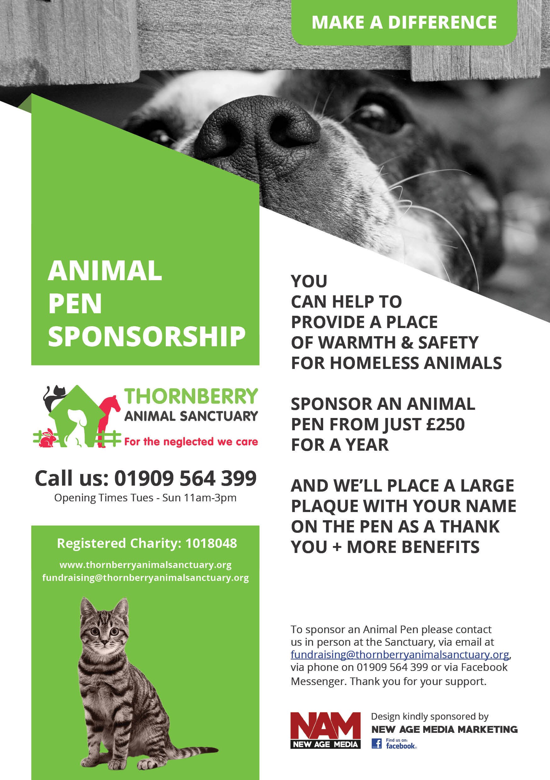 Animal Pen Sponsorship - Etsy UK