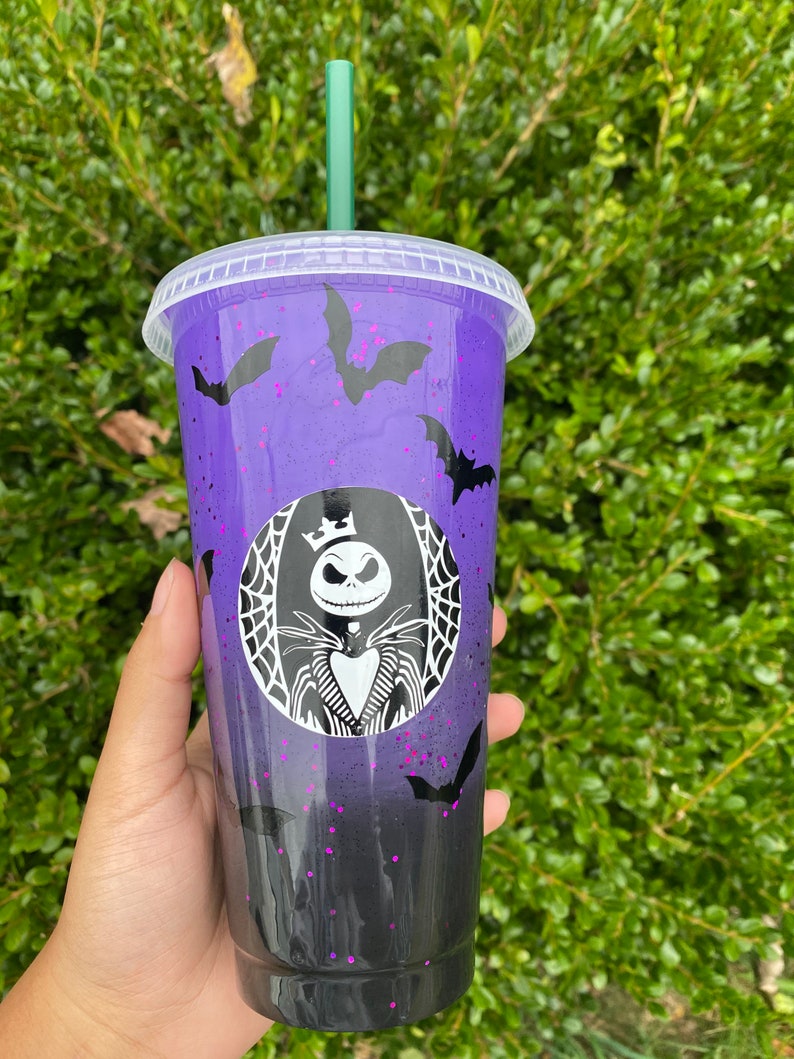 The Nightmare before Christmas Starbucks cup Etsy