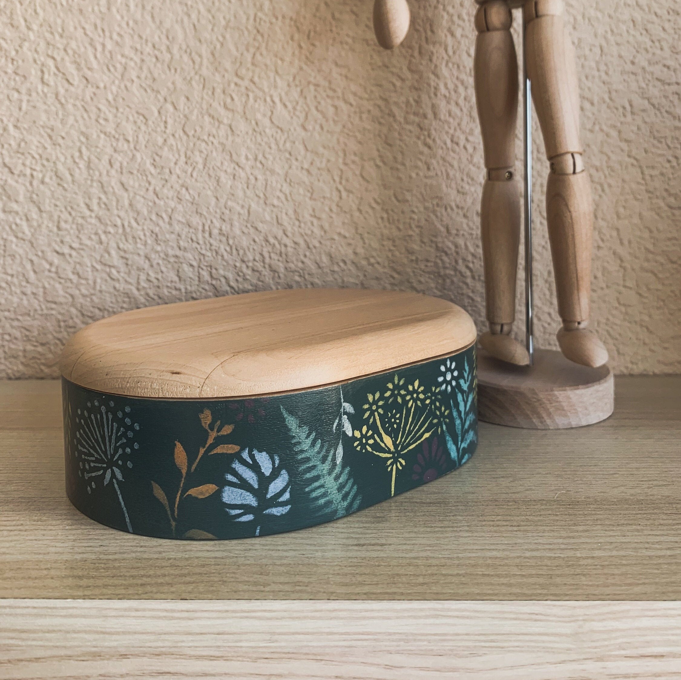 Holz Aufbewahrungsbox mit Deckel Holz Aufbewahrung | Etsy