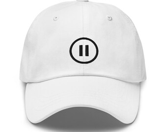 Baseball hat PAUSE button