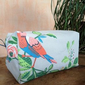 Floral toiletry bag