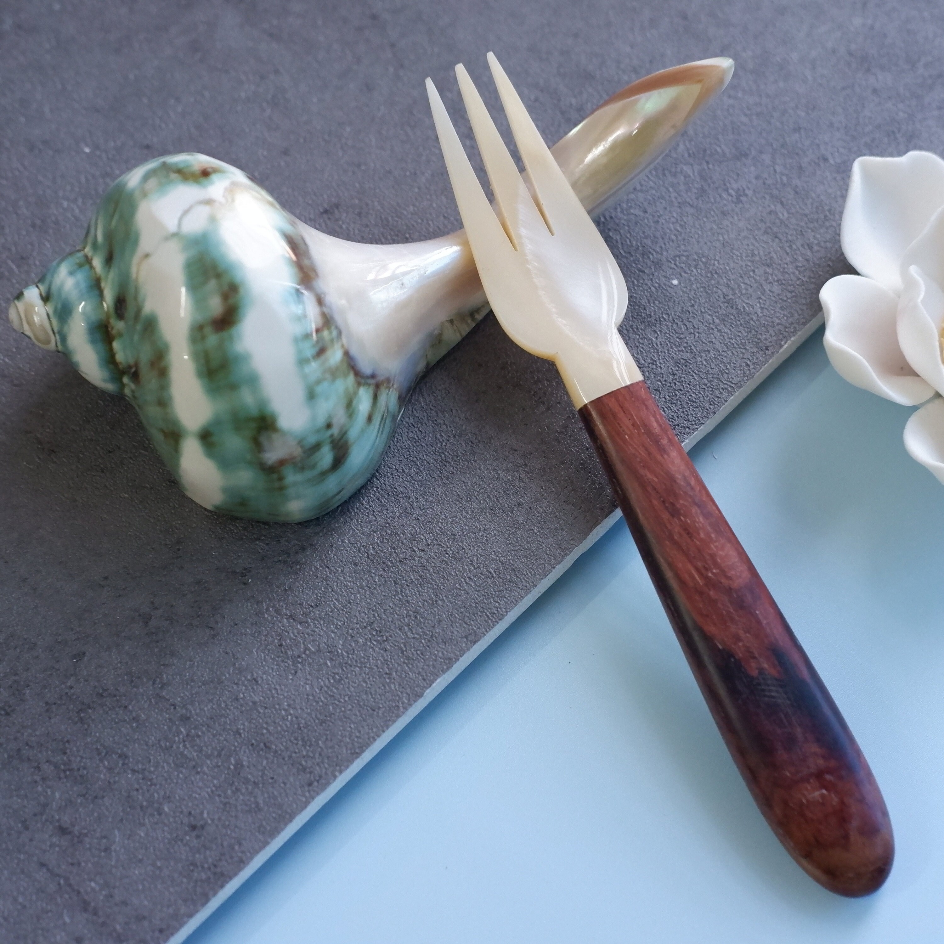 Mother of Pearl Handle Forks - Etsy