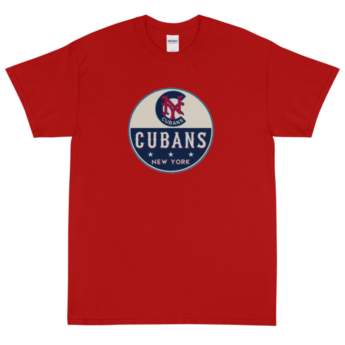 Negro League Baseball New York Cubans Short Sleeve T-Shirt | Etsy